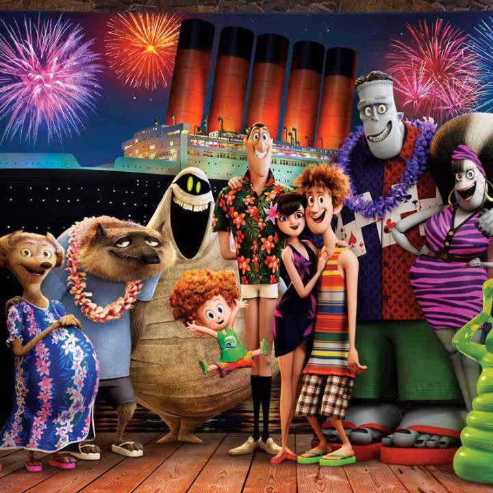 پوستر دیواری طرح کودک، هتل ترانسیلوانیا