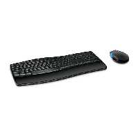 کیبورد و ماوس بی‌سیم مایکروسافت مدل Desktop Sculpt با حروف عربی