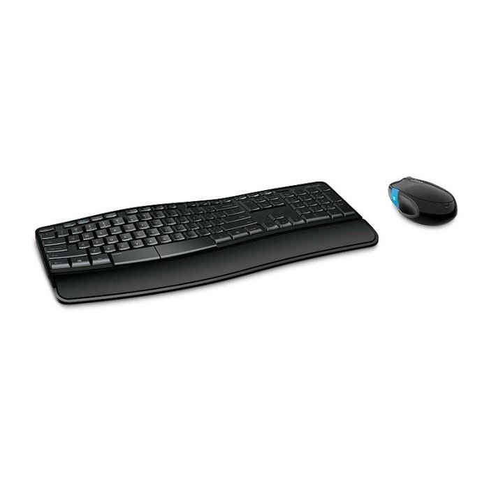 کیبورد و ماوس بیسیم مایکروسافت مدل Desktop Sculpt با حروف عربی
