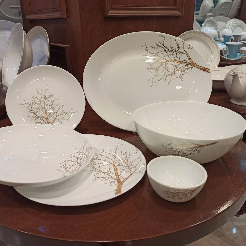 سرویس آرکوپال 18 نفره 105 پارچه گرد مقصود درخت طلایی