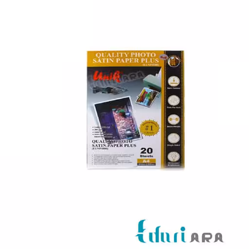 کاغذ فتو ساتین 260 گرم یونیک سایز A4