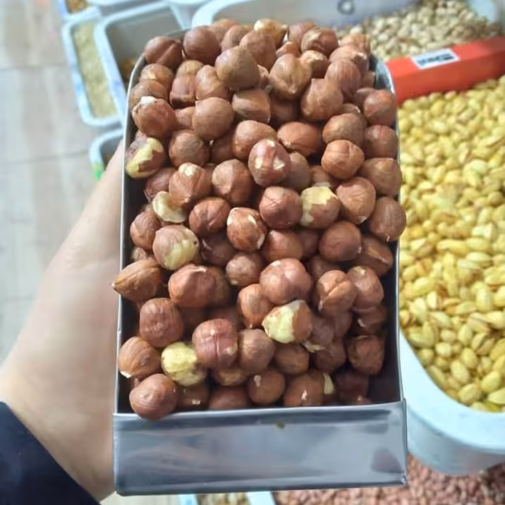 مغزفندق خام ایرانی(200گرمی)