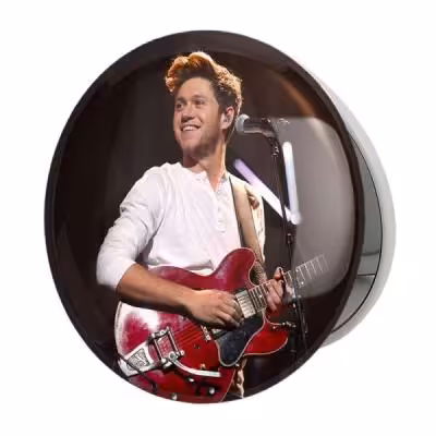 آینه جیبی خندالو طرح نایل هوران گروه موسیقی وان دایرکشن One Direction مدل تاشو کد 2929