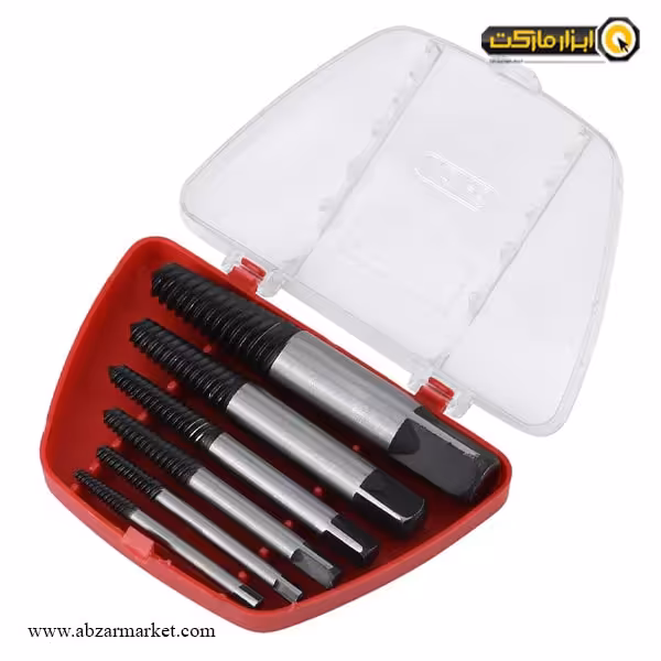 ست قلاویز دستی چپ گرد درجه یک 6 عددی