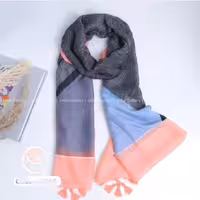 شال وارداتی نخی منگوله دارر