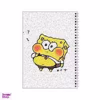 دفتر مشق 100 برگ بامبیلیپ طرح باب اسفنجی تپل کد 4503173