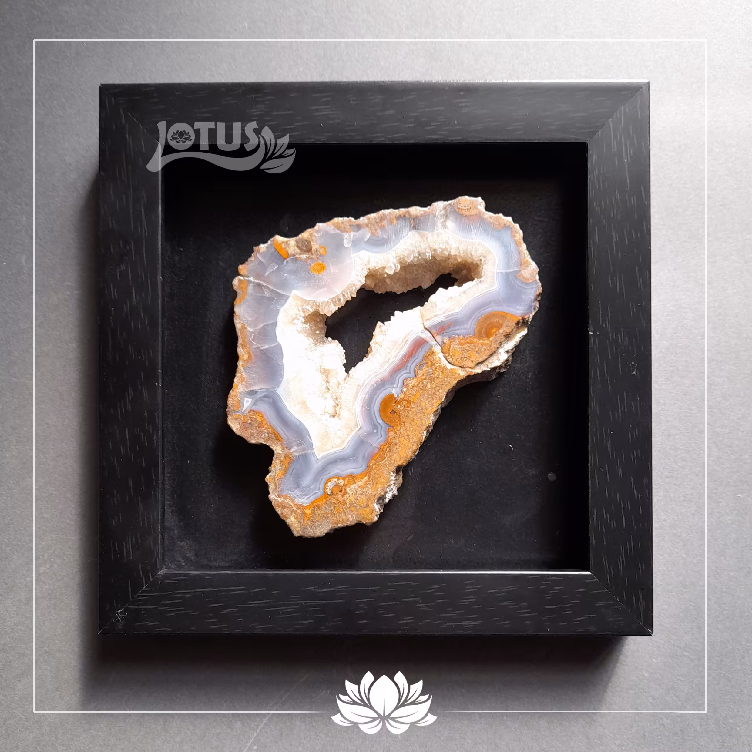 قاب دکوری سنگی عقیق