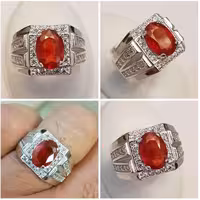انگشتر  یاقوت سرخ سونچیا اصل طبیعی با کلاریتی رنگ عالی