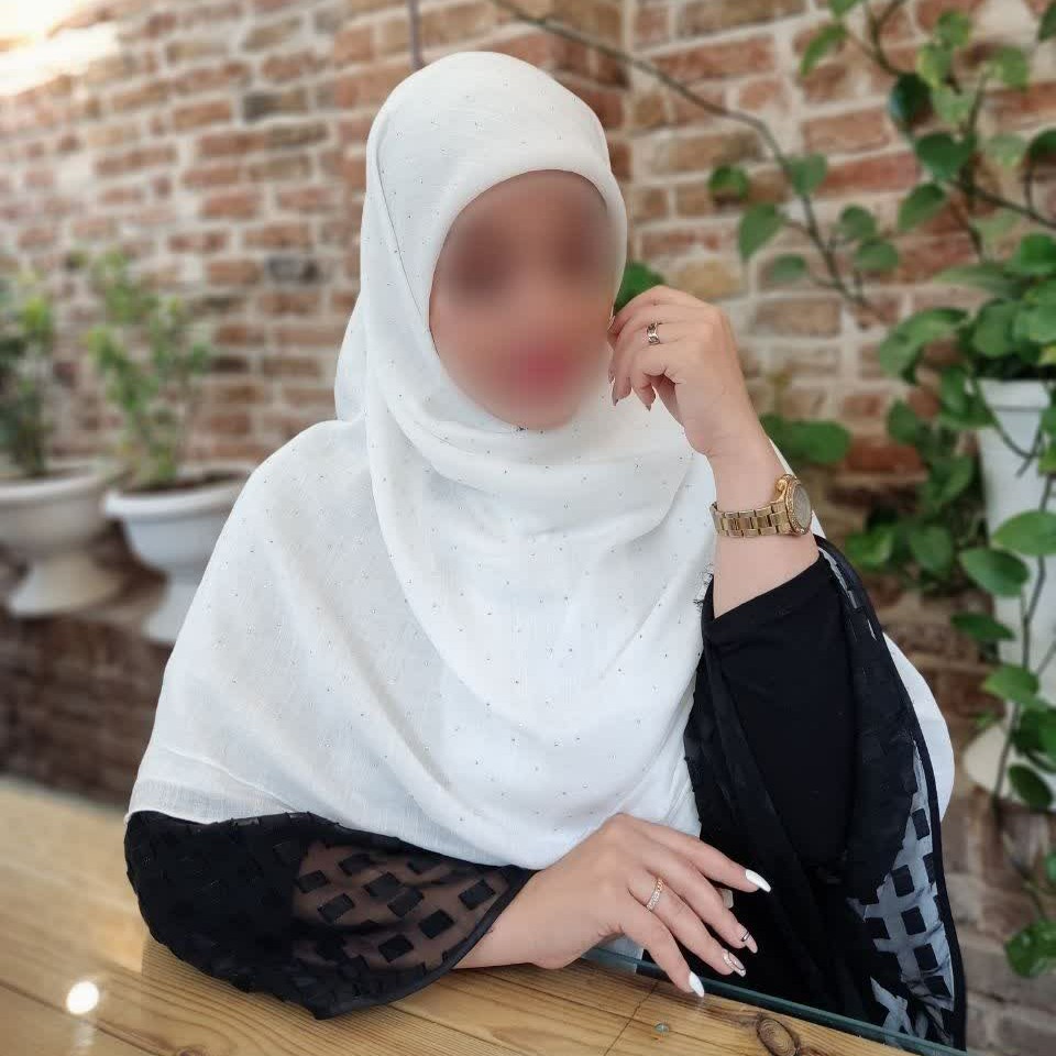 روسری نخی نگینی