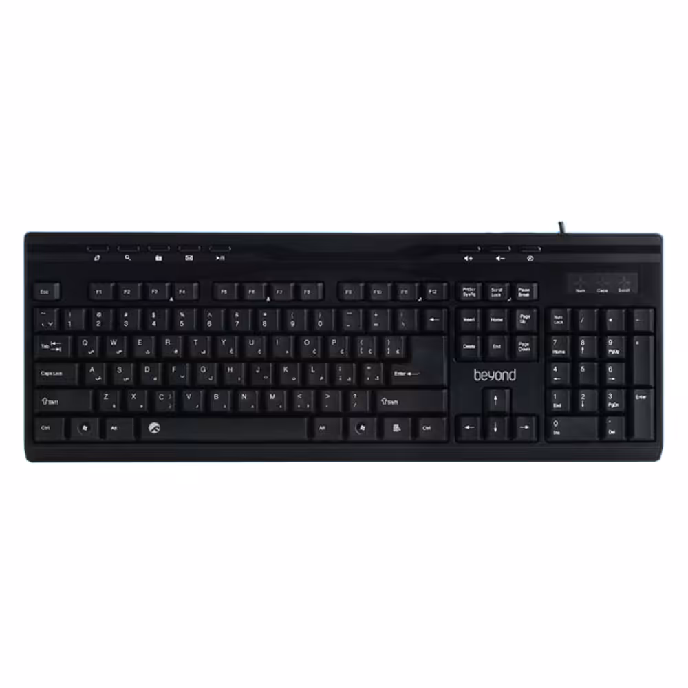 قیمت و خرید کیبورد باسیم بیاند مدل FCR-4400 | یاس ارتباط