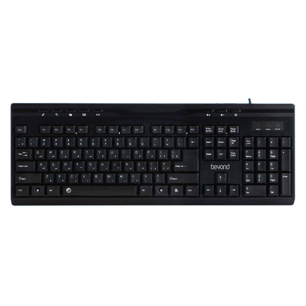 قیمت و خرید کیبورد باسیم بیاند مدل FCR-4400 | یاس ارتباط