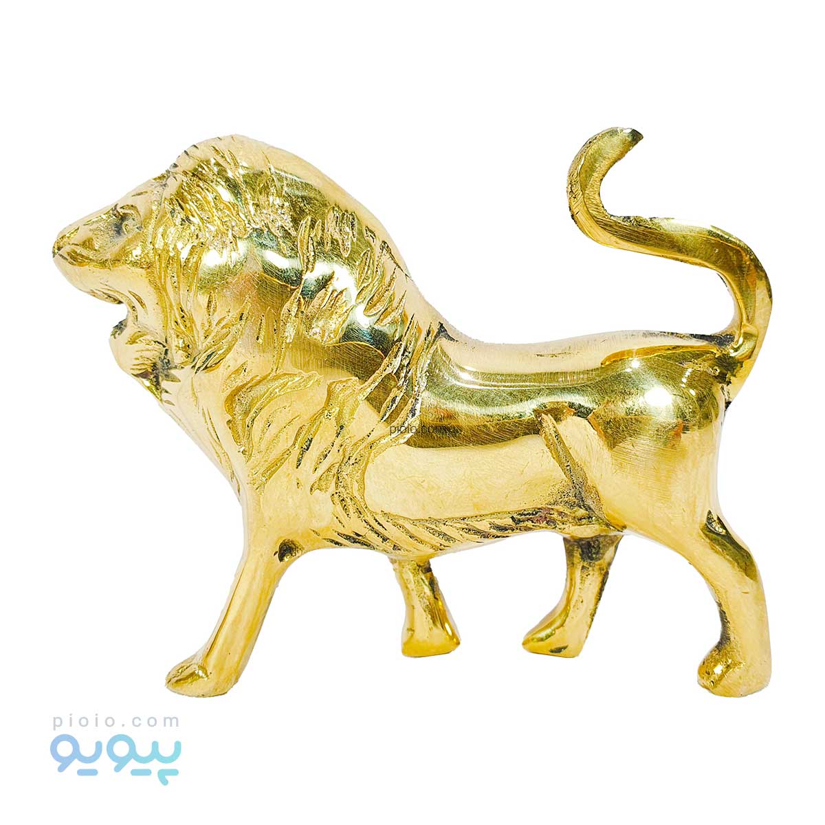 تندیس شیر کوچک برنجی عمده و کارتنی