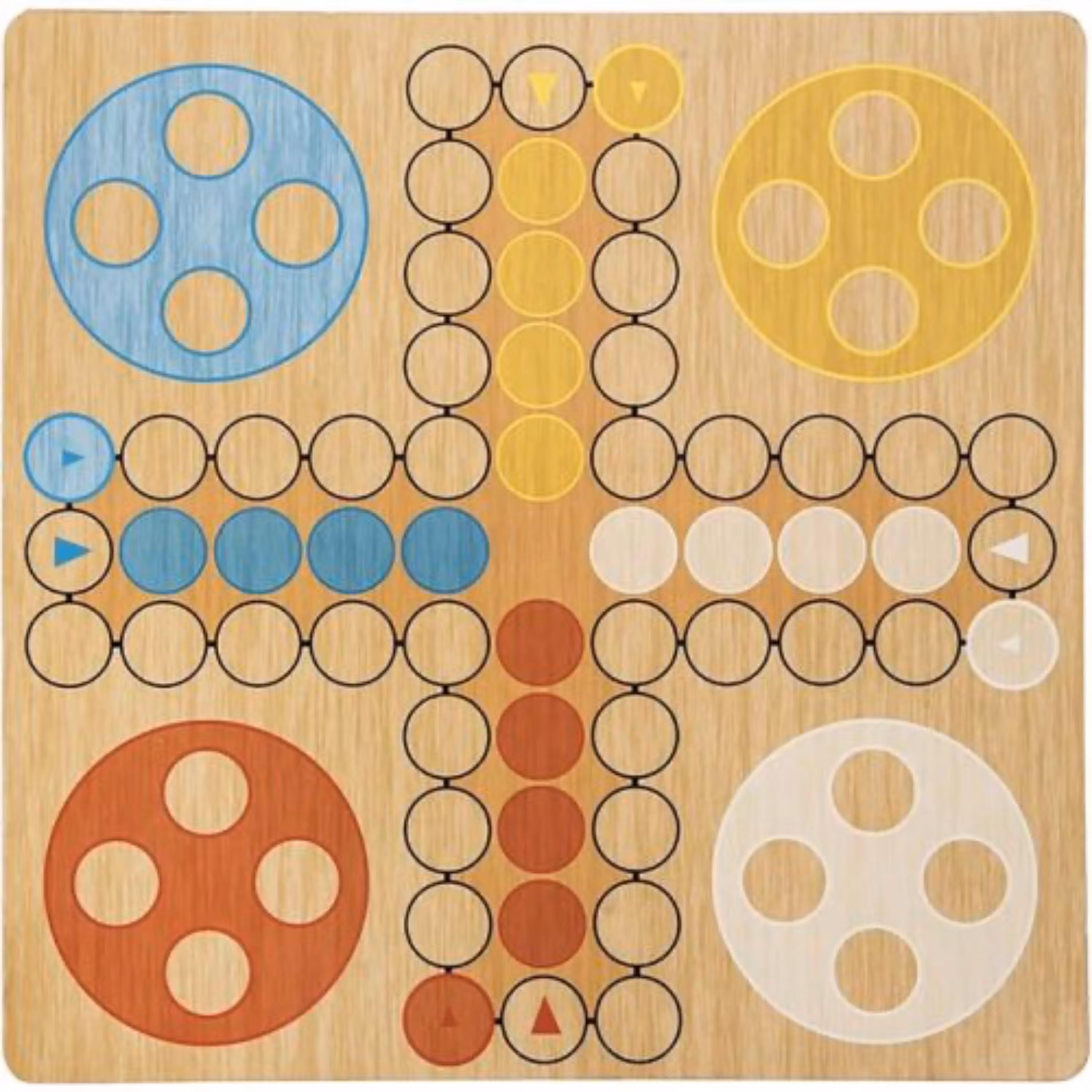 اسباب بازی منچ و مارپله چوبی