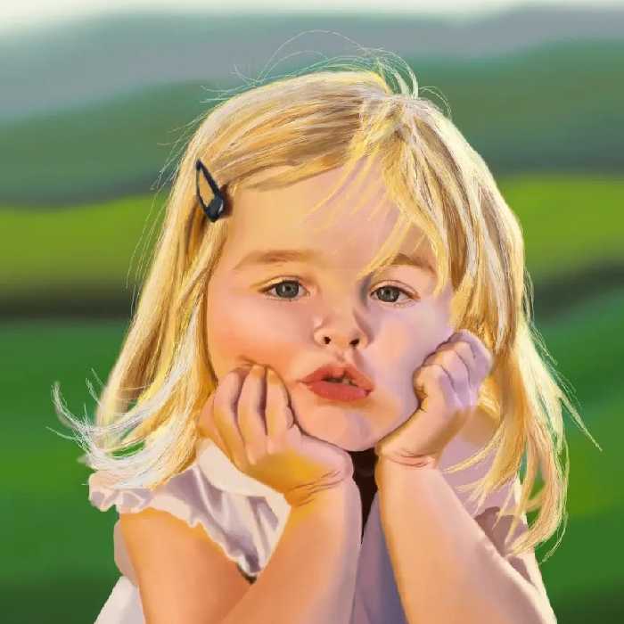 نقاشی چهره دیجیتال از روی عکس