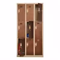 کمد رختکن فلزی 9 درب کد 536