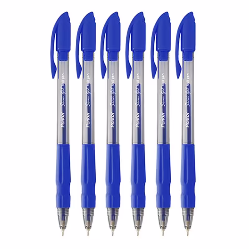 خرید خودکار 0.7 میلی متر پنتر مدل Semi Gel بسته 6 عددی