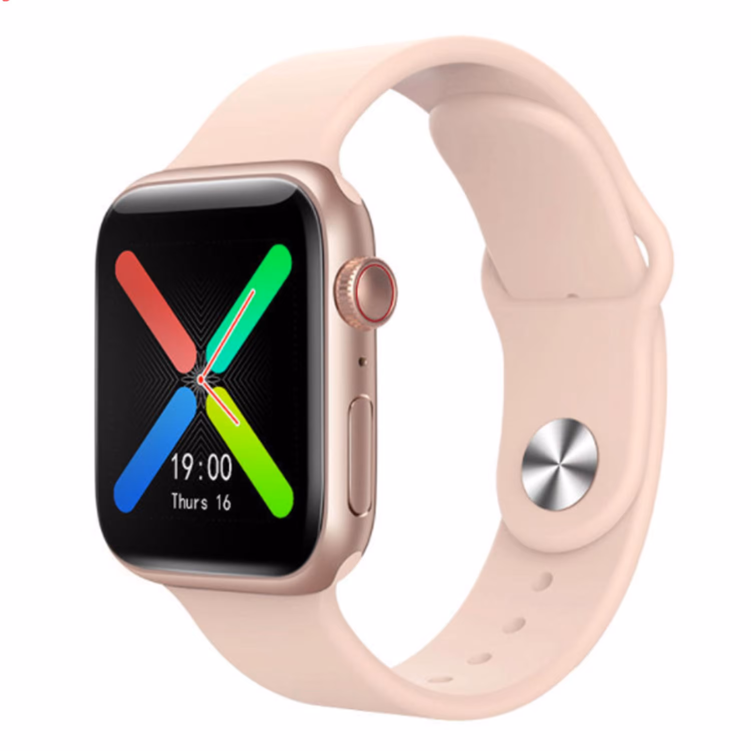 ساعت هوشمند مدل T500  - رنگ رزگلد