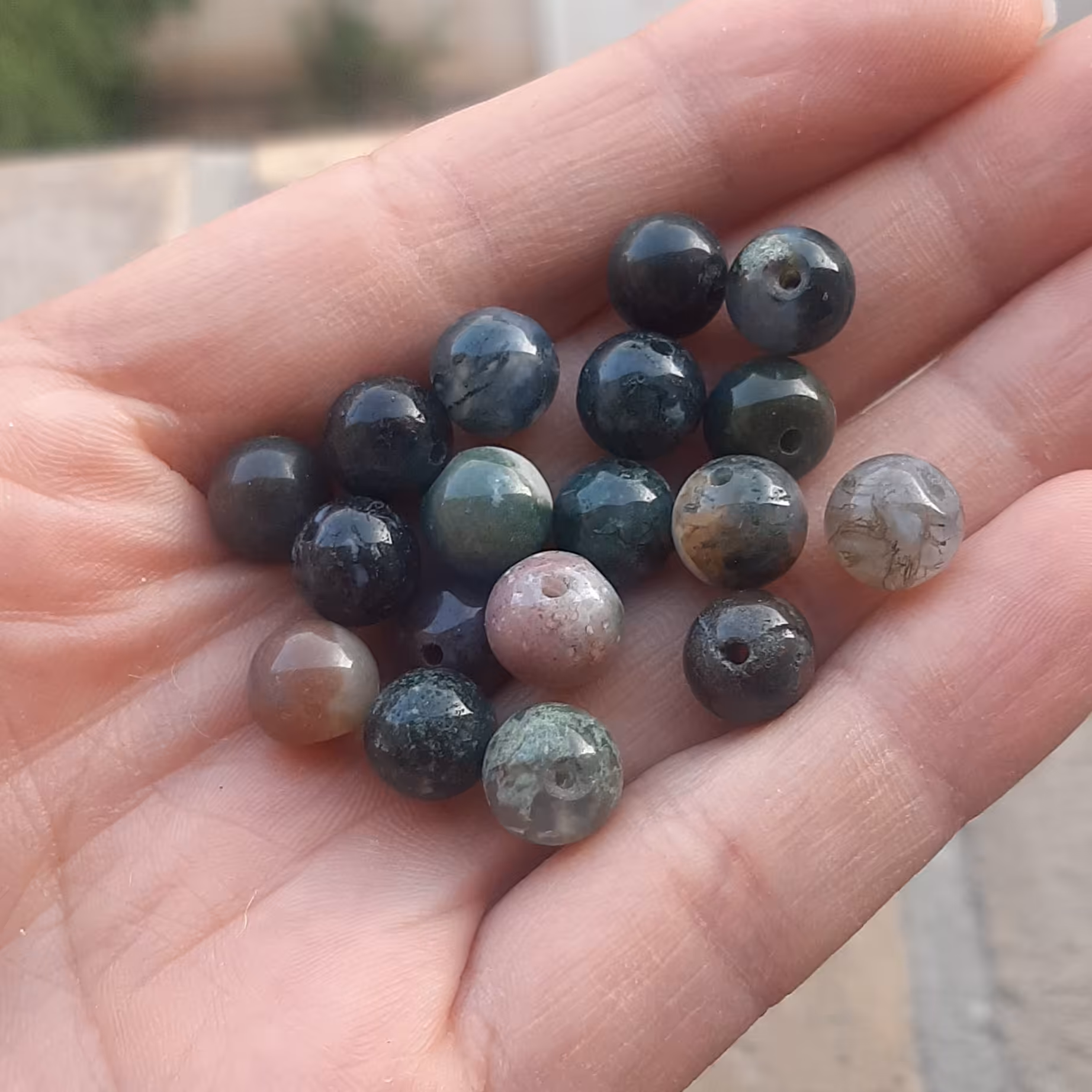 سنگ عییق خزه ای  دونه ای 