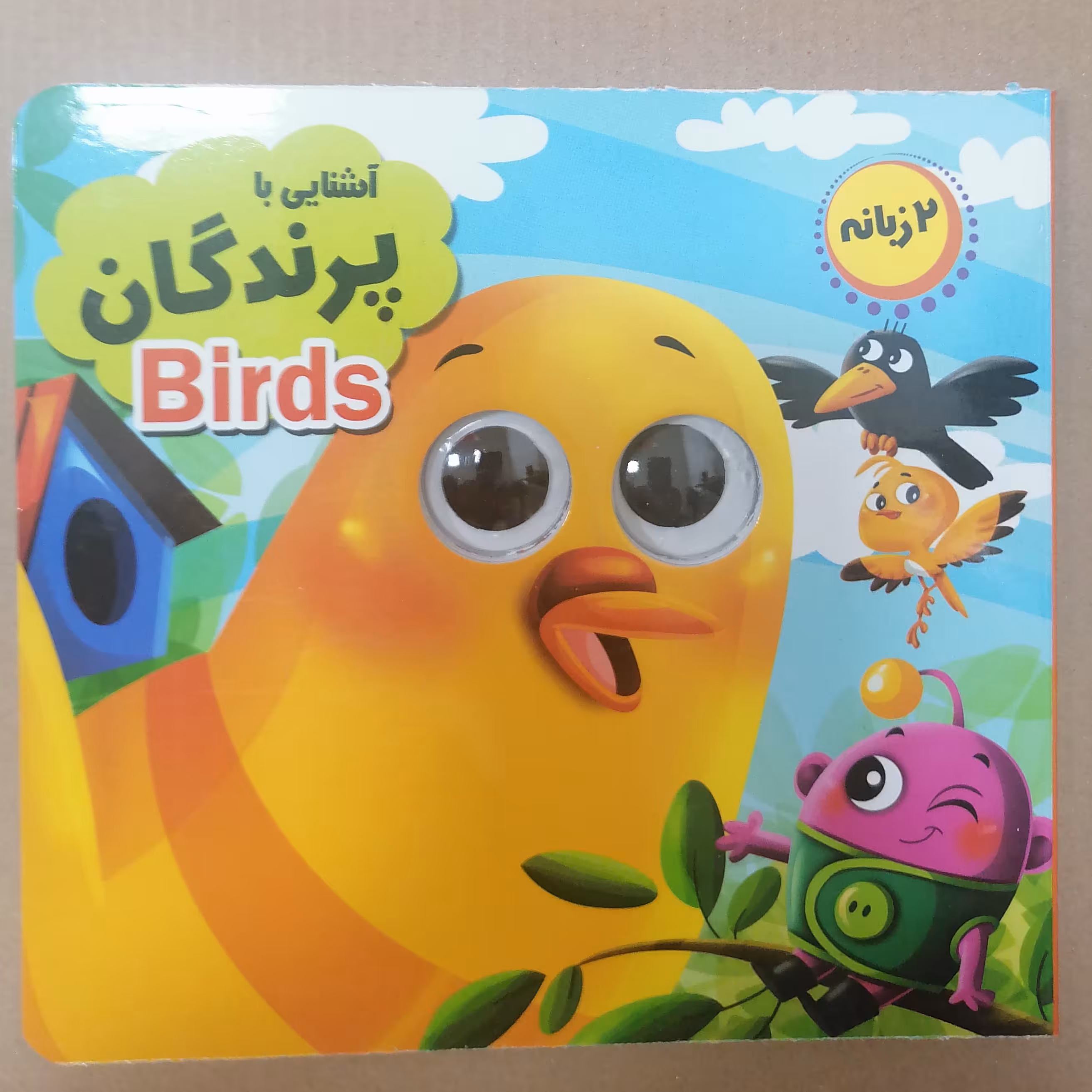 کتاب چشمی آشنایی با پرندگان نوشته حسین میرزایی نشر انتظار مهر