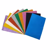 فوم اکلیلی براق مجموعه 10 رنگ ابعاد 20در30