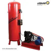 کمپرسور هوا محک 500 لیتری دو سیلندر سه فاز مدل AP-602S