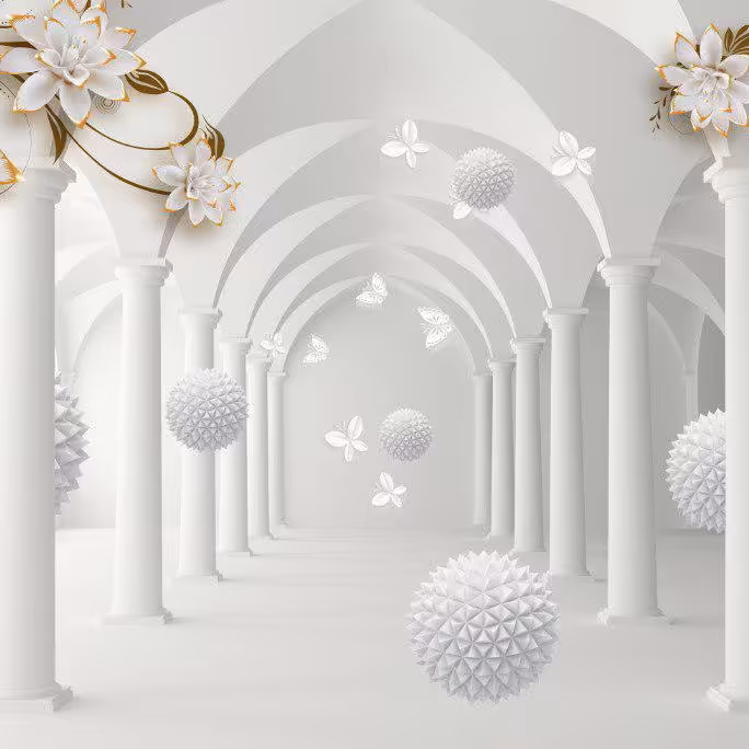 پوستر دیواری سه بعدی مدل 1280