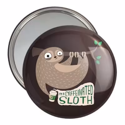 آینه جیبی خندالو مدل تنبل کد 26188