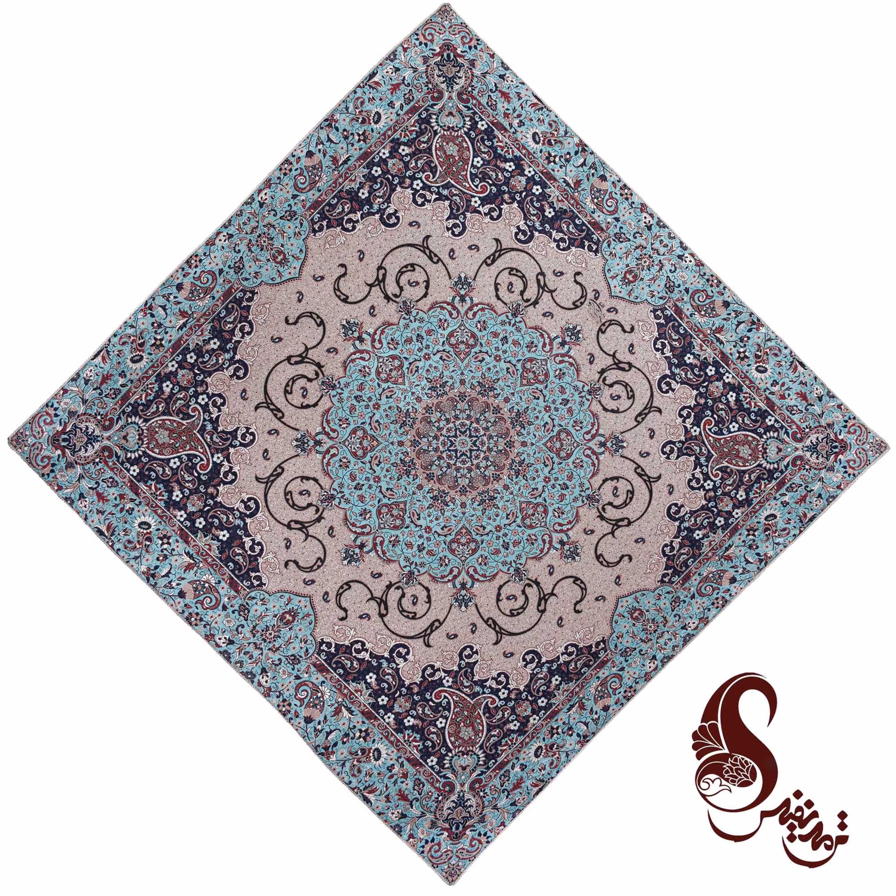 رومیزی تک مدل بهار کرم