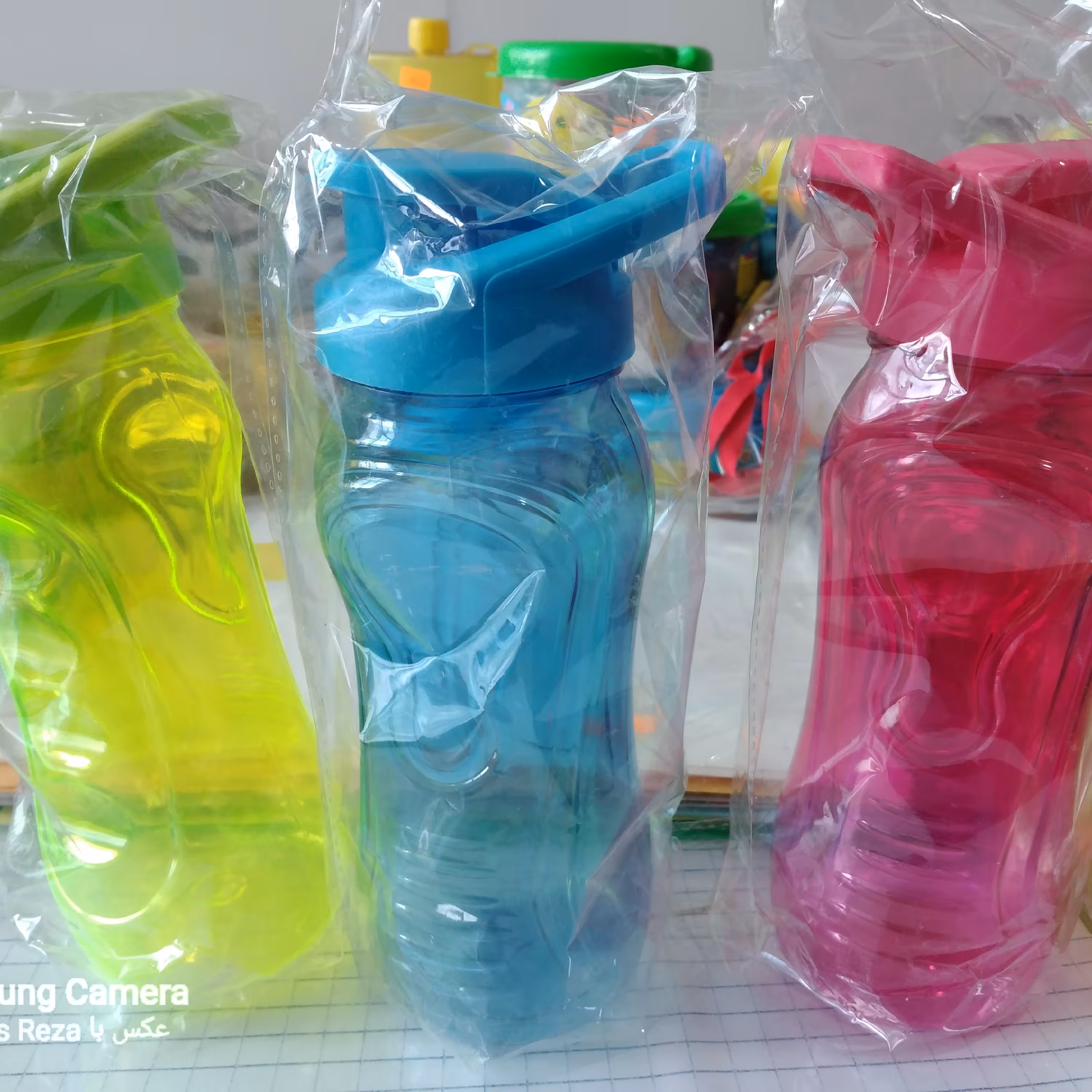 قمقمه طلقی درب دار