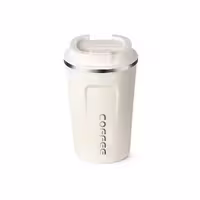 ماگ سفری کافی Coffee مدل Smilatte سفیدCoffee 510ml Vacuum Insulated Travel Mug