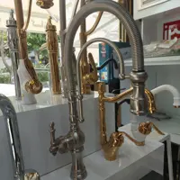 شیر ظرفشویی فنری استیل مات ایران گروه