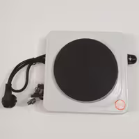 اجاق گاز برقی مارک Uniqui رنگ سفید سبک وزن سایز کوچک 