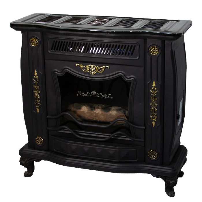 بخاری گازی طرح ارنست شومینه ای  36000  الماس گاز