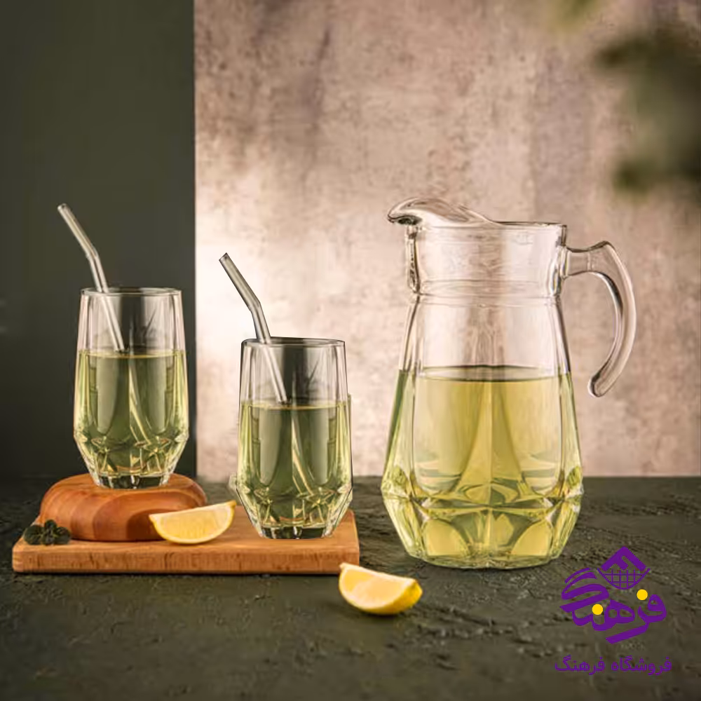 پارچ و لیوان استاتیک کادو نوری (4دک)