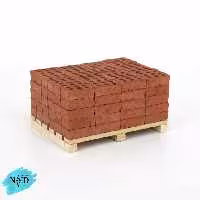 ماکت آجر بهمنی قرمز اشل 200 عددی