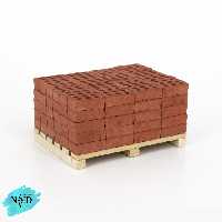 ماکت آجر بهمنی قرمز اشل 200 عددی