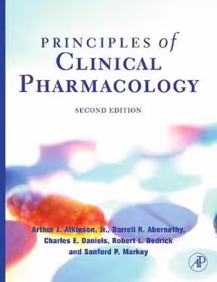 [PDF] دانلود کتاب Principles Of Clinical Pharmacology, 2nd ed, 2007