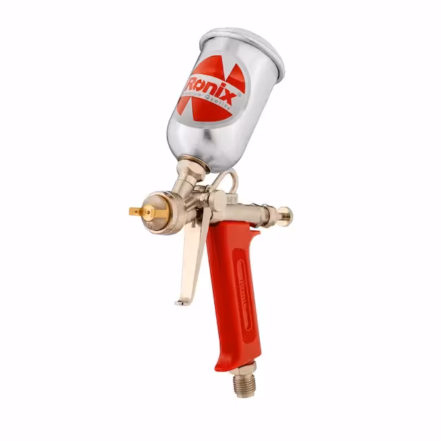 پیستوله سایه پاش سایز نازل 0/5 میلی متر مخزن 125 میلی لیتر رونیکس مدل RH-6405