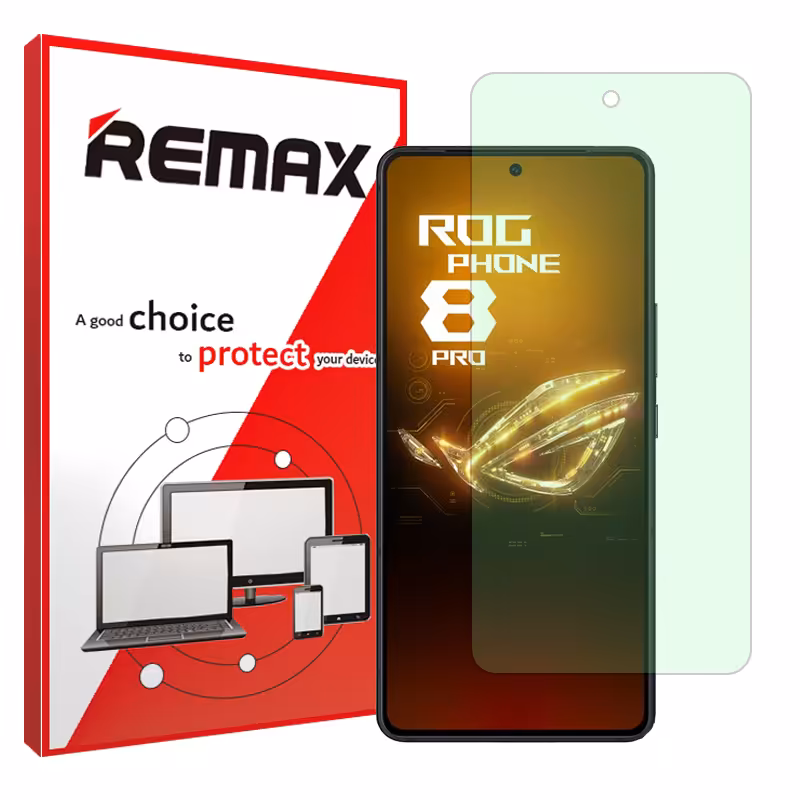 گلس ایسوس ROG Phone 9 مدل گرین لایت برند ریمکس کد S