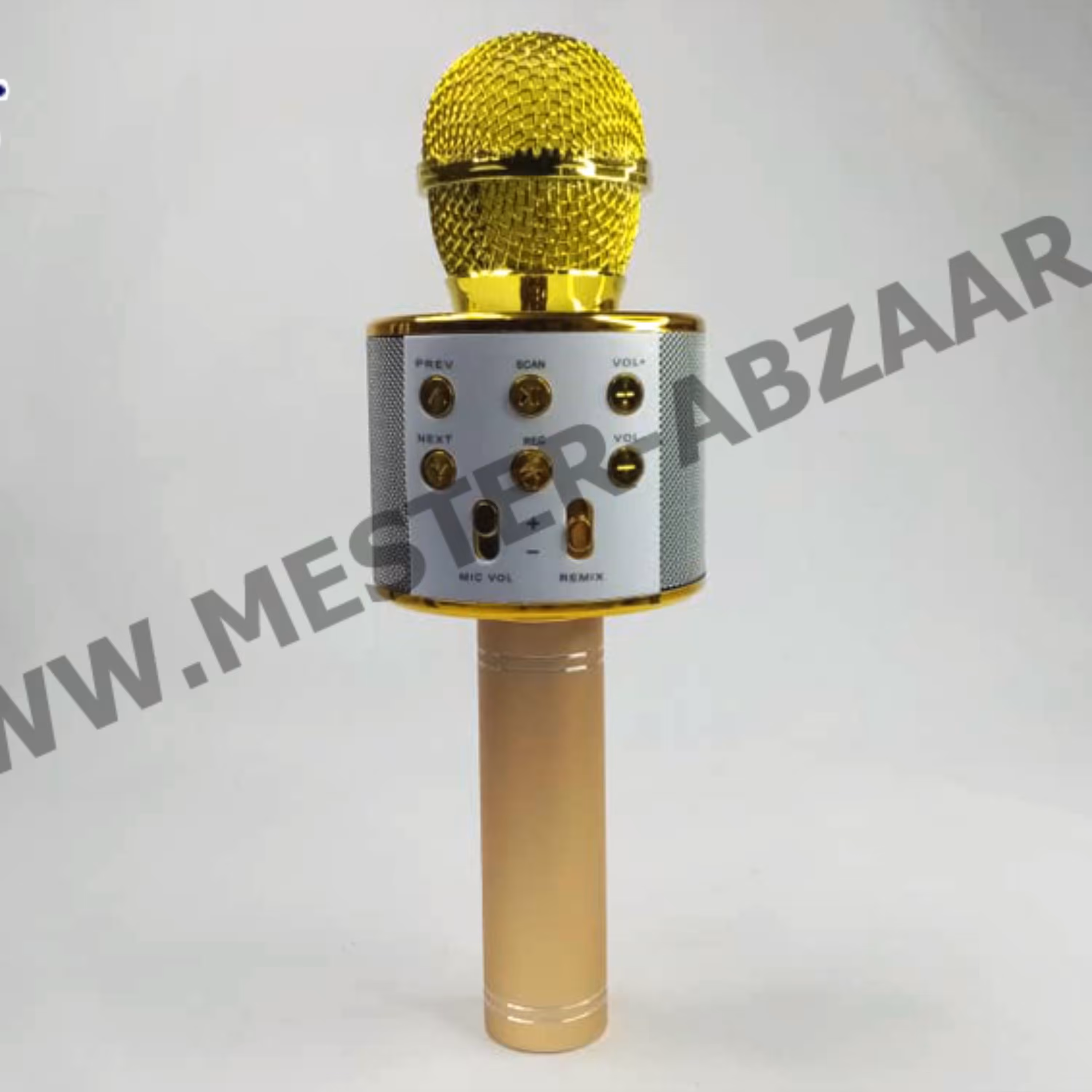 میکروفون اسپیکر بلوتوثی شارژی با قابلیت اتصال رم و USB