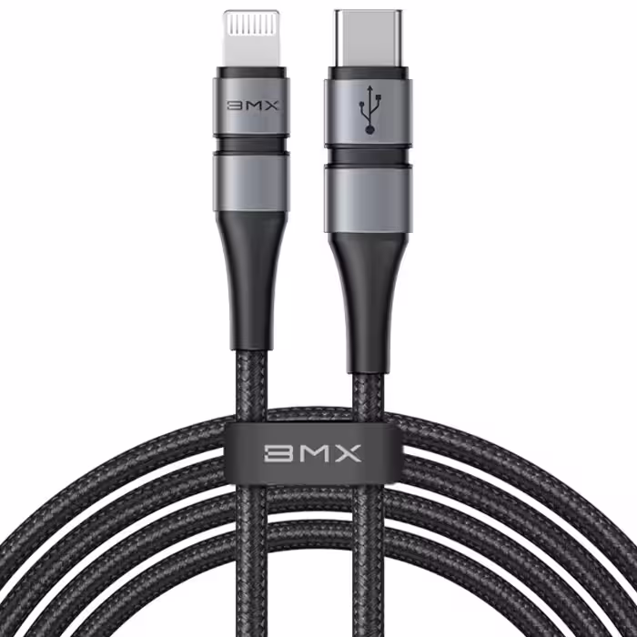 کابل بیسوس Lightning به USB-C مدل BMX Double-deck MFi Certified CATLSJ-BG1 با طول 1.8 متر