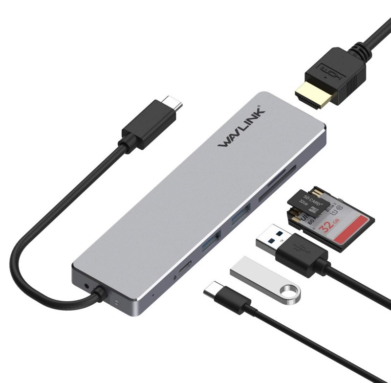 هاب USB-C ویولینک مدل WL-UHP3407