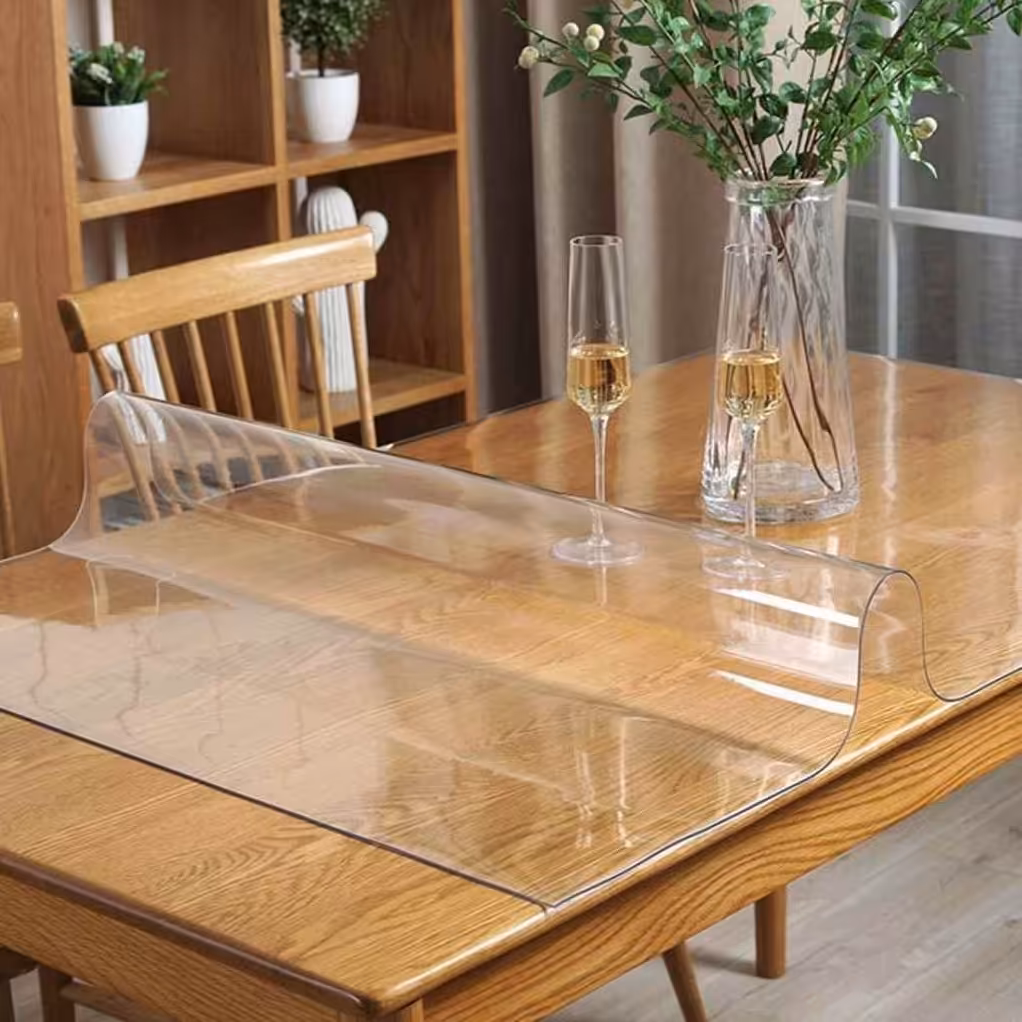 طلق رومیزی ضخیم 2 میل سایز(100در160)