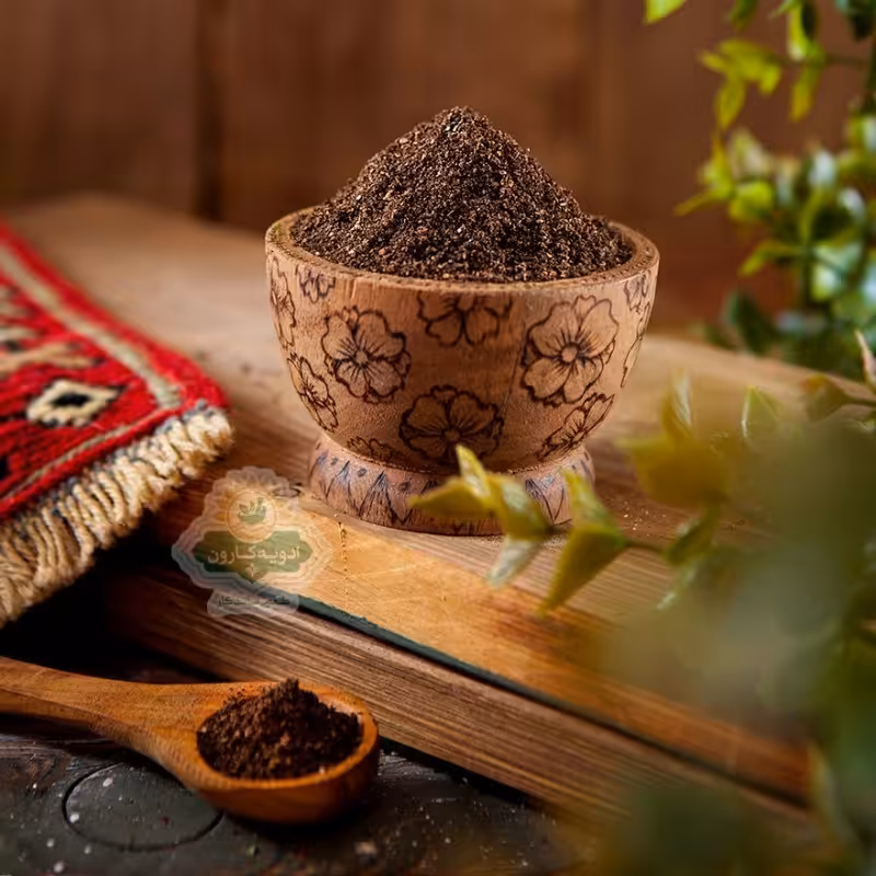 گرد لیموعمانی سیاه(120گرم) کارون