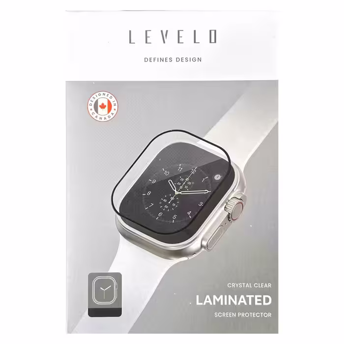 محافظ صفحه نمایش لِو لو مدل Laminated Crystal برای اپل واچ 49 میلیمتری