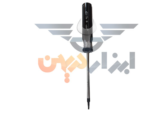 پیچ گوشتی سایز t8 ستاره ای سوراخ دار جی تک jetech