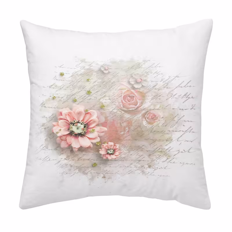 کاور کوسن مدل گل 002