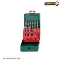 ست مته متابو سفید 19 عددی قطر 1 تا 10 HSS-G