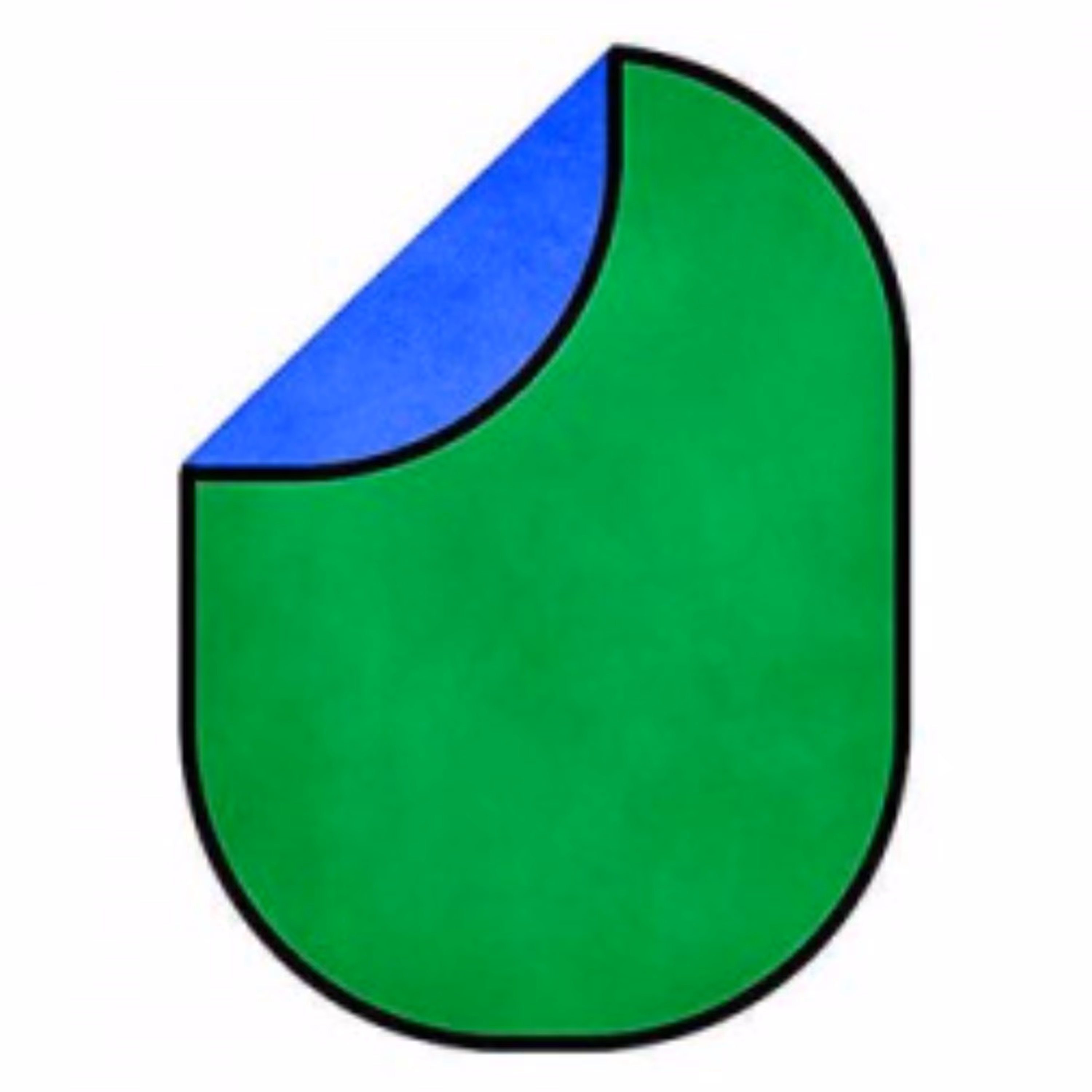 فون پرتابل سبز  آبی 200X150 (کتان) پس کرایه 