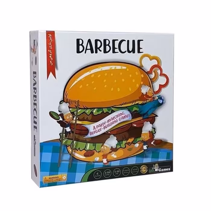 بازی فکری دکتر گیمز مدل باربیکیو کد 001